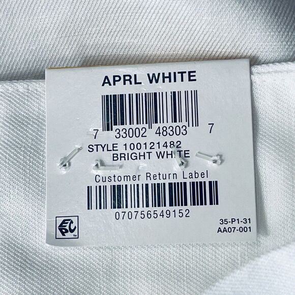 INC International Concepts Small Shorts High-Rise Pockets Linen Blend Lined New - Picture 8 of 9